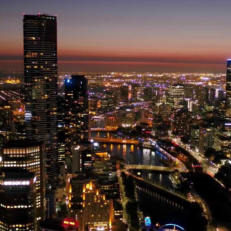 night buildings